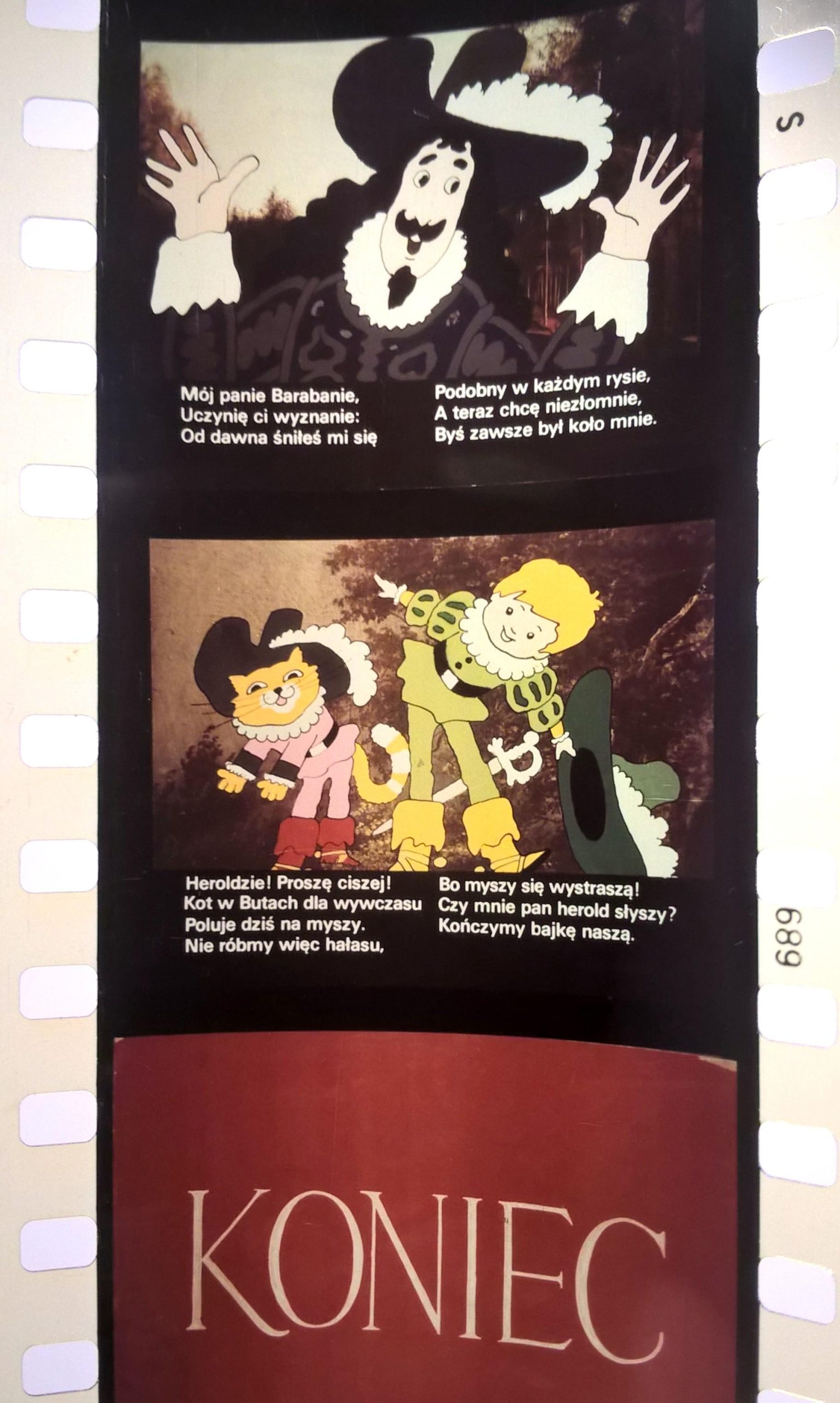 Bajka na projektor – przeźrocze „KOT W BUTACH” wg Jana Brzechwy [164]