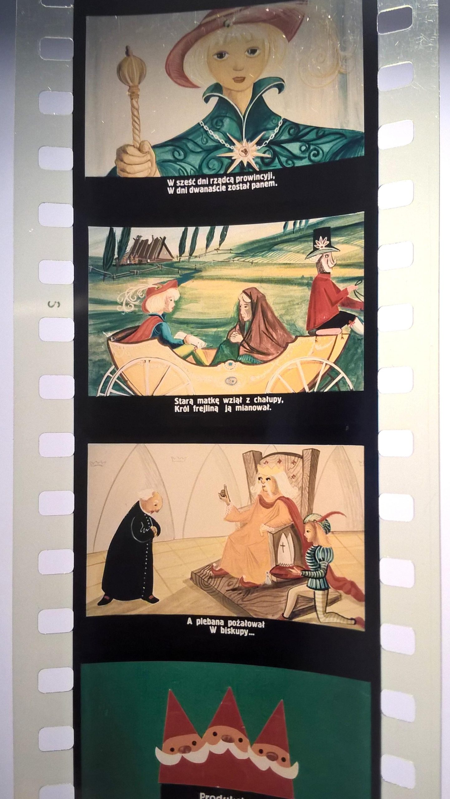 Bajka na projektor – przeźrocze „O JANKU CO PSOM SZYŁ BUTY” teksty J. Słowackiego [45]