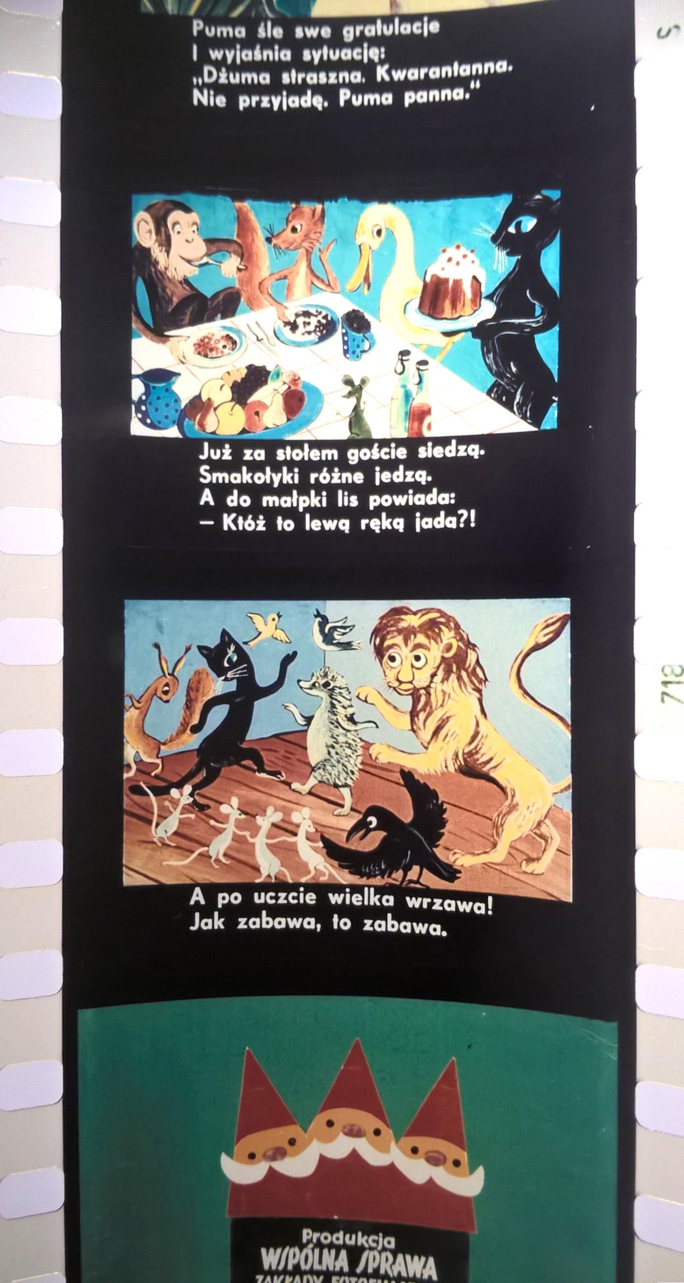 Bajka na projektor, przeźrocze – „JAK MIŚ ROZDZIELAŁ MIESZKANIA” [102]