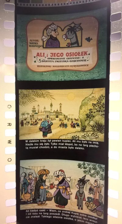 Bajka na projektor, przeźrocze – „ALI i JEGO OSIOŁEK” [163]