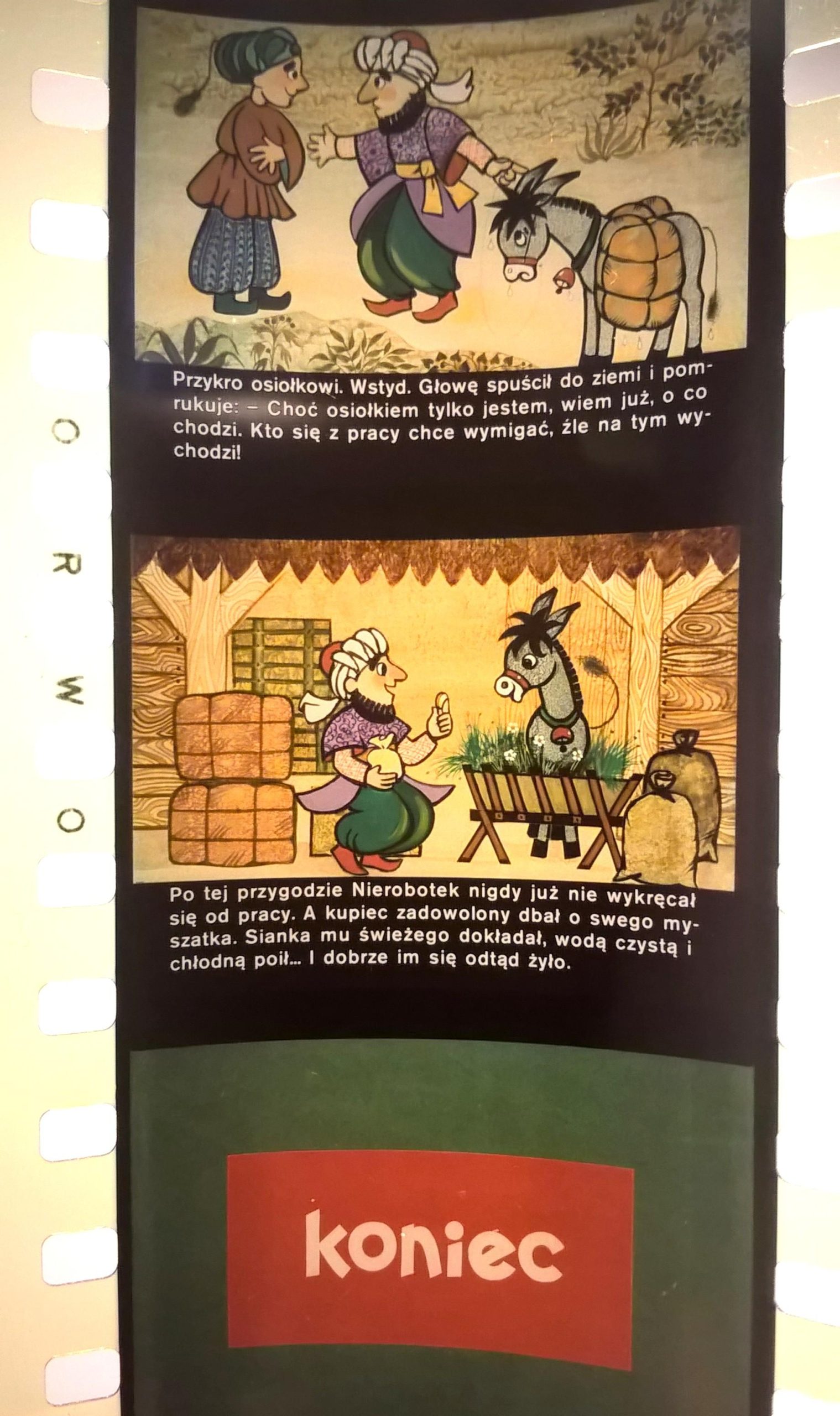 Bajka na projektor, przeźrocze – „ALI i JEGO OSIOŁEK” [163]