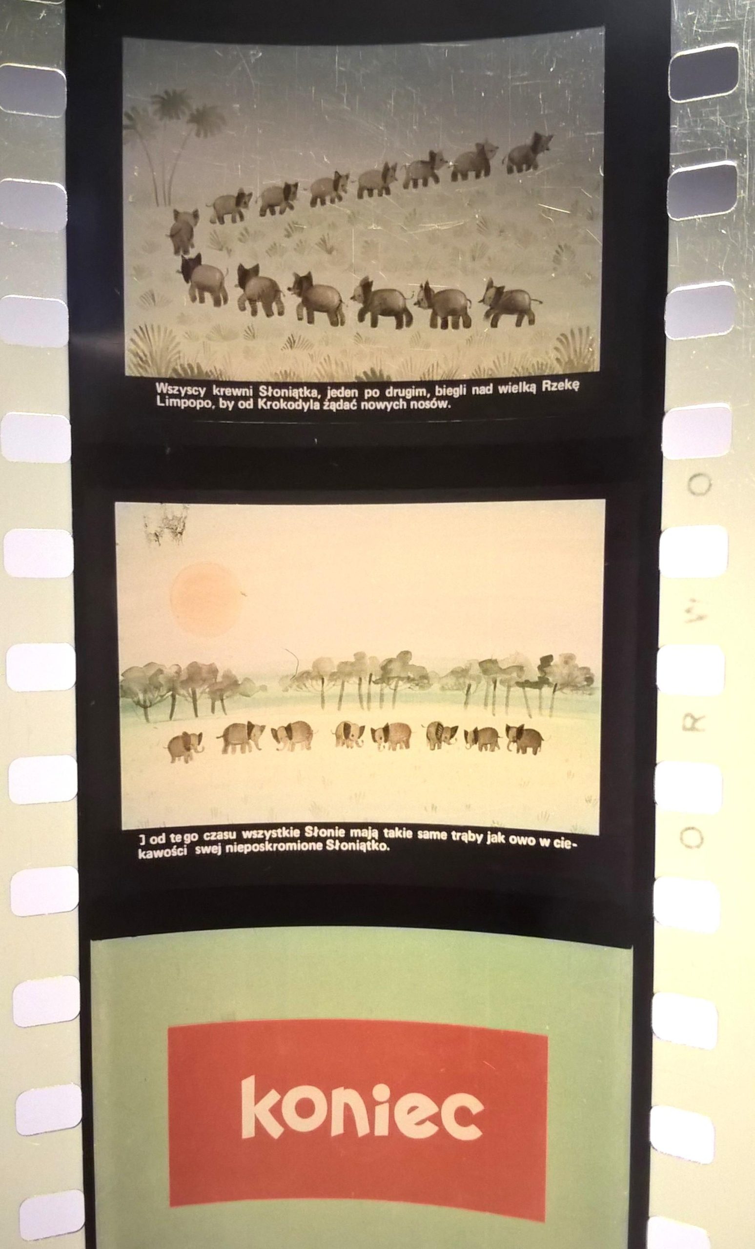 Bajka na projektor, przeźrocze – „SŁONIĄTKO” wg Rudyarda Kiplinga, cz. 1 i 2 [162]