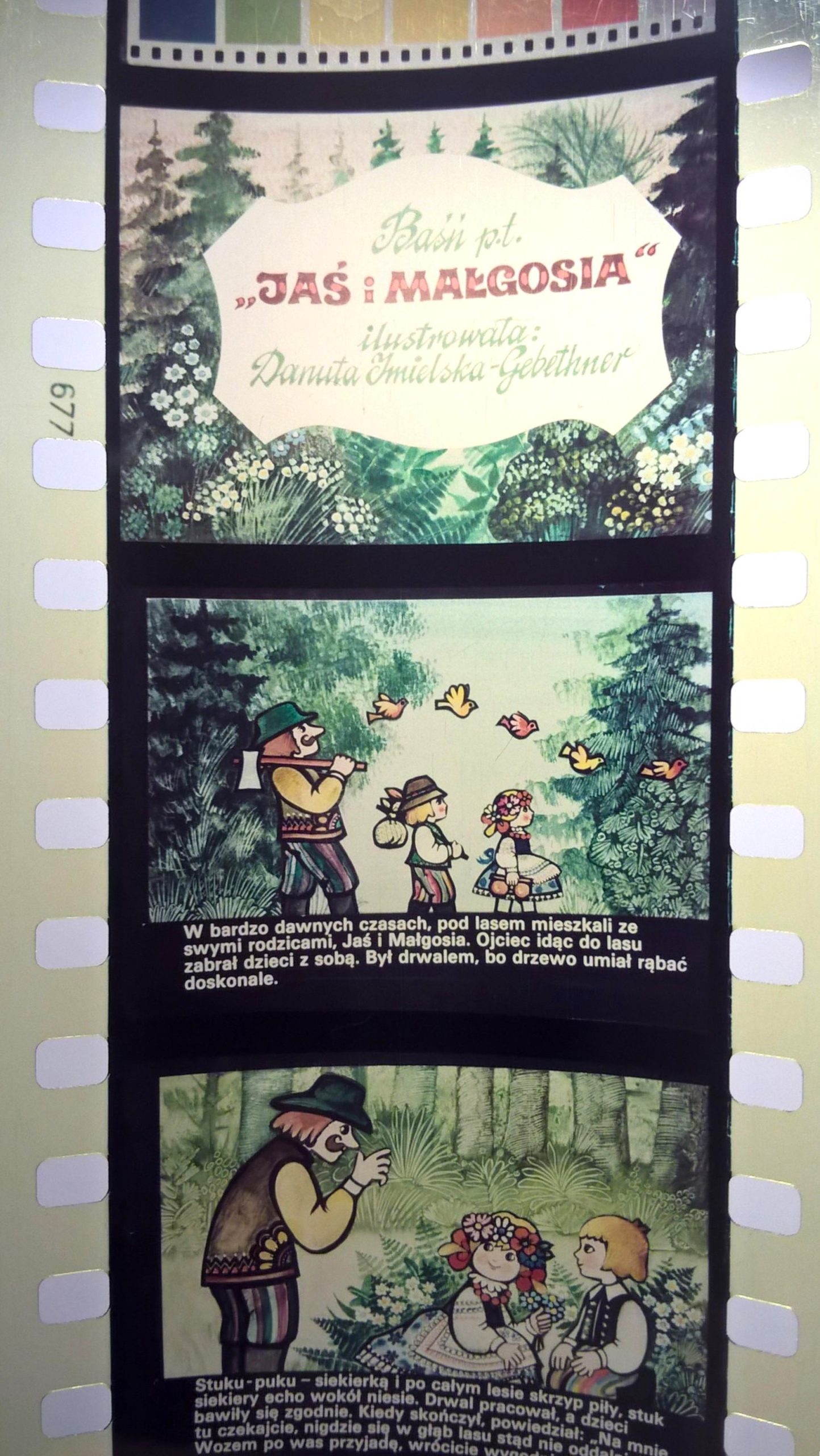 Bajka na projektor, przeźrocze – Baśń p.t. „JAŚ i MAŁGOSIA”