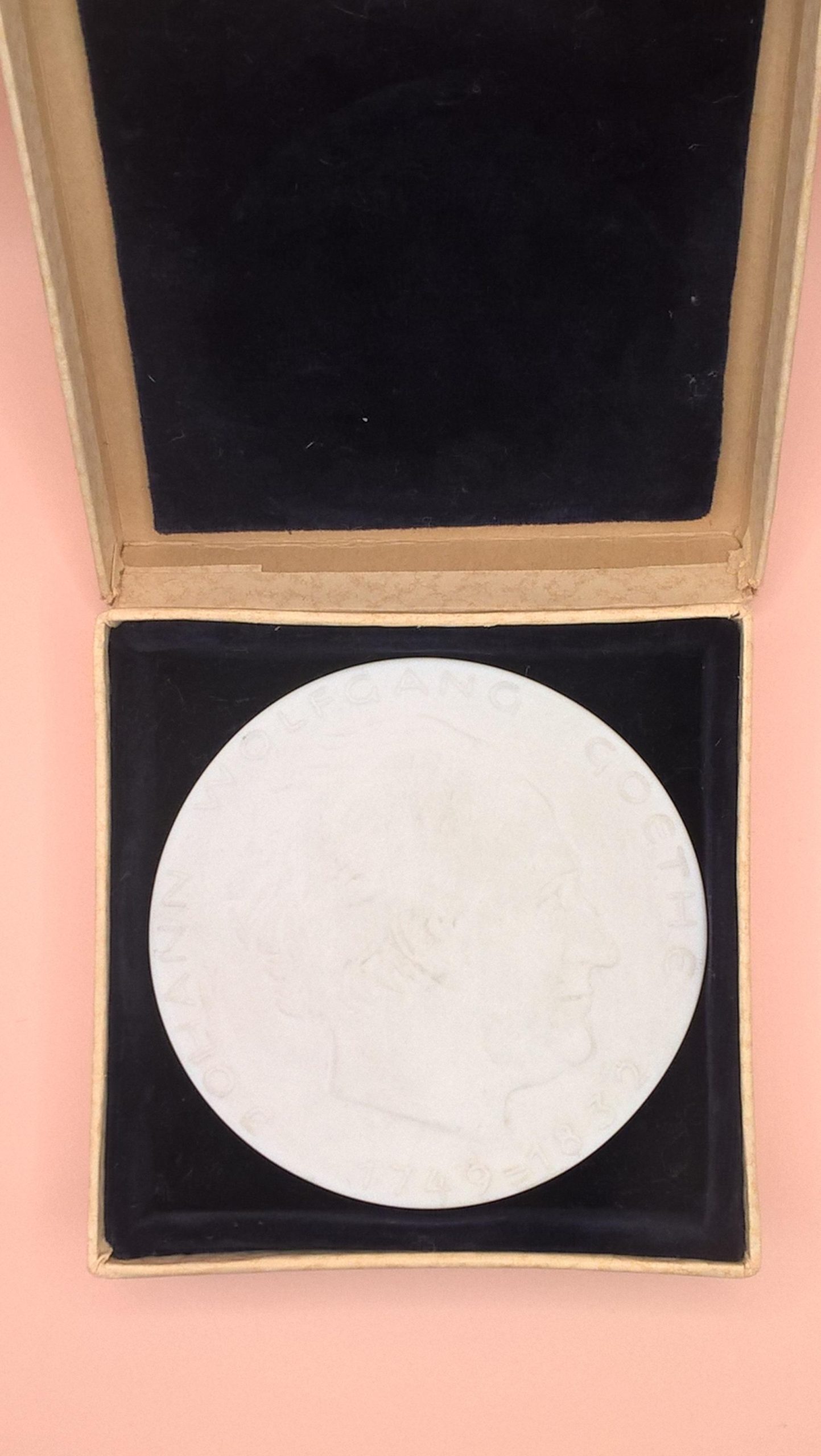 Plakieta - Johann Wolfgang Goethe / Teatr Goethego w Bad Lauchstadt