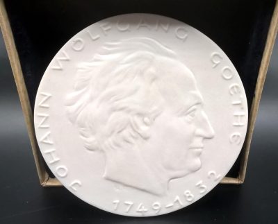 Plakieta - Johann Wolfgang Goethe / Teatr Goethego w Bad Lauchstadt