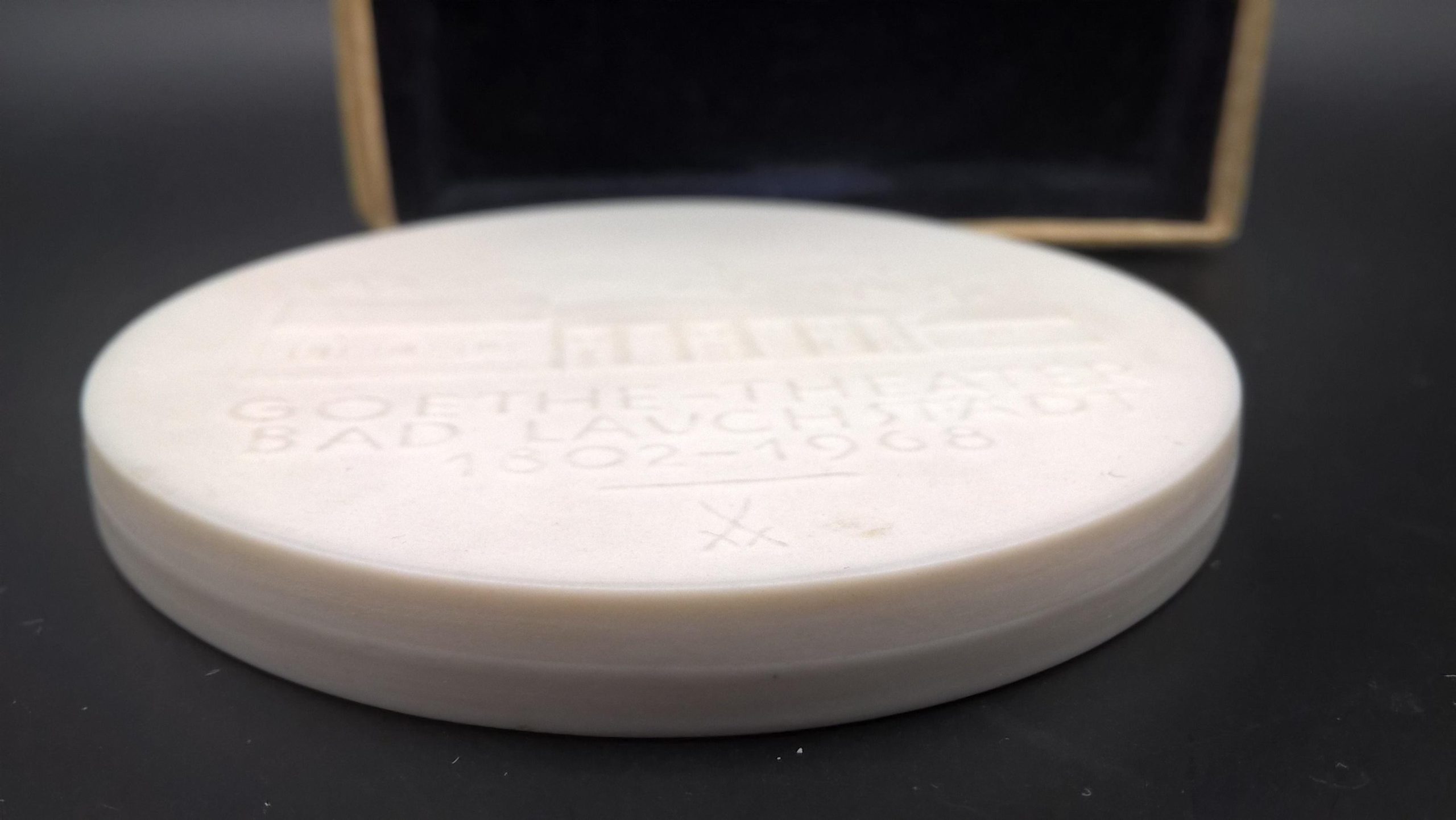 Plakieta - Johann Wolfgang Goethe / Teatr Goethego w Bad Lauchstadt