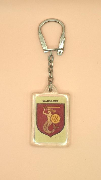 Breloczek WARSZAWA - Syrenka Warszawska, Kolumna Zygmunta