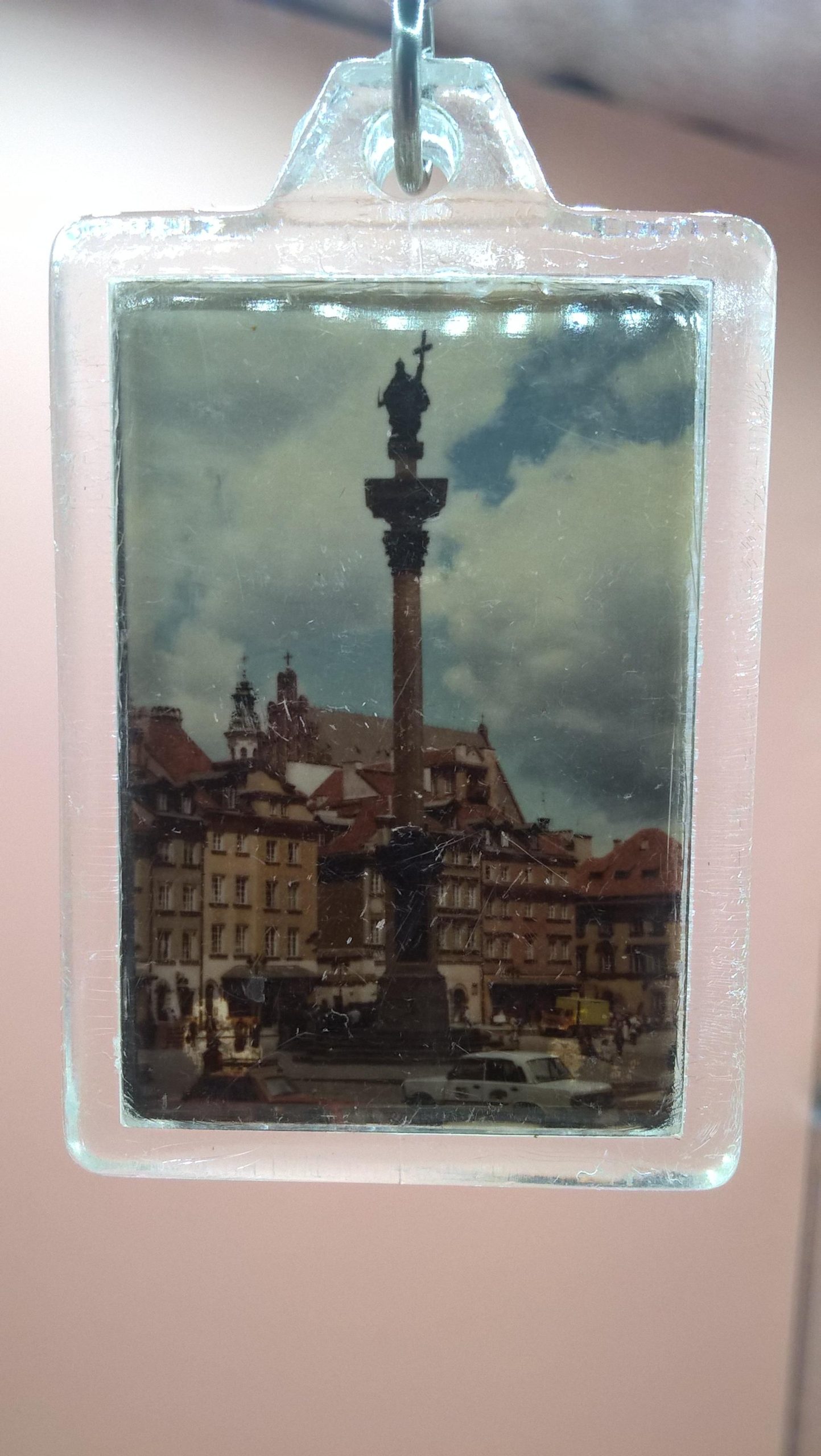 Breloczek WARSZAWA - Syrenka Warszawska, Kolumna Zygmunta