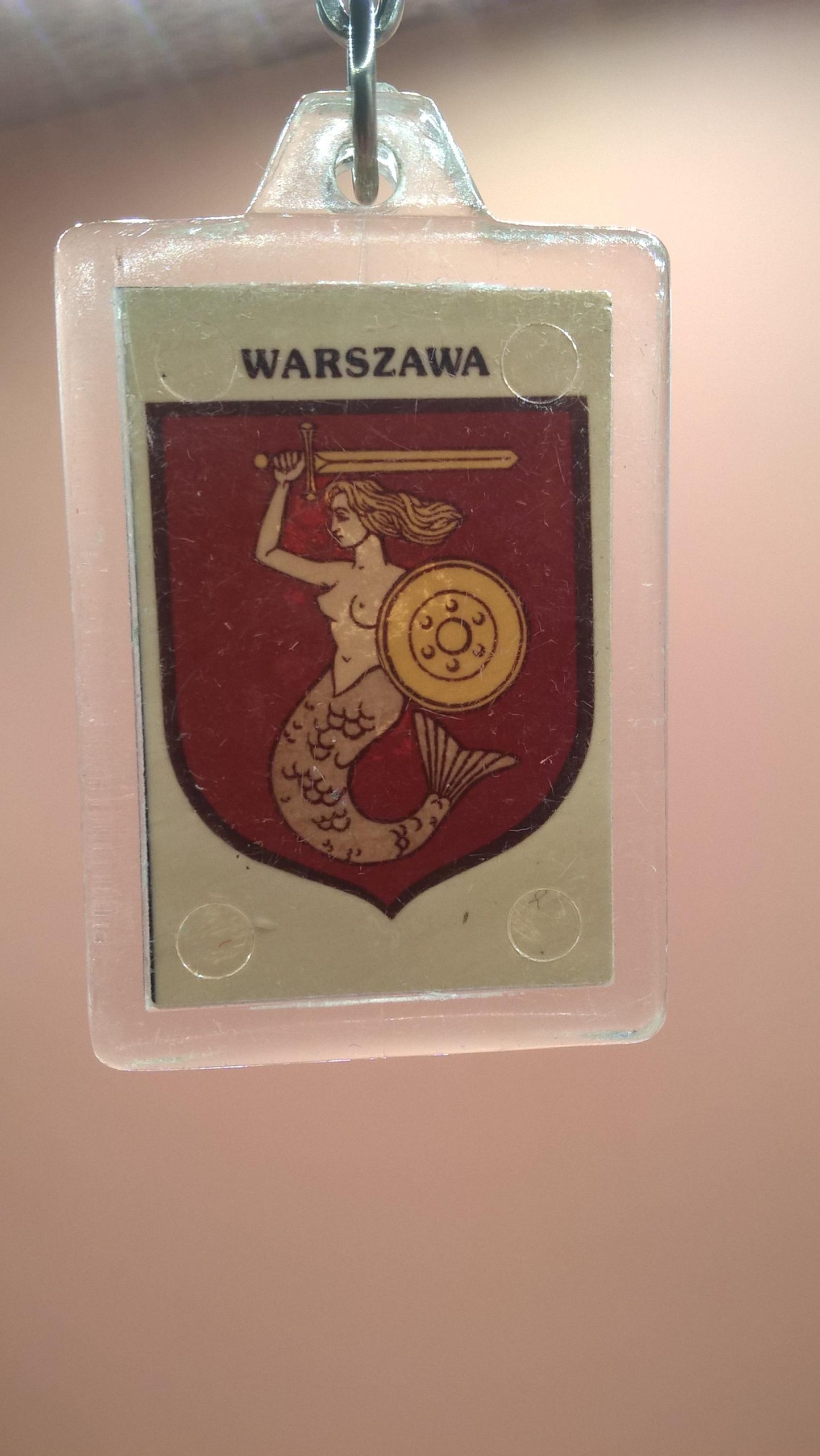 Breloczek WARSZAWA - Syrenka Warszawska, Kolumna Zygmunta