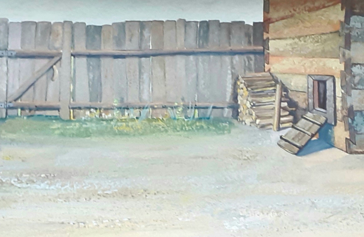 Tło animacyjne z bajki REKSIO