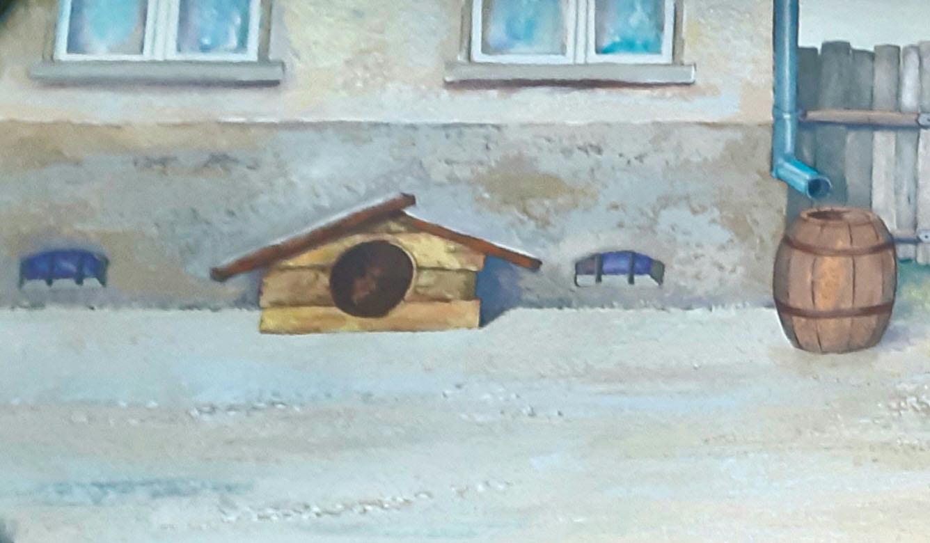 Tło animacyjne z bajki REKSIO