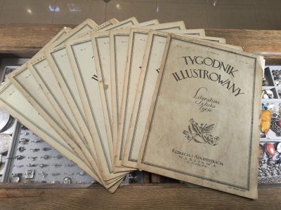Zestaw czasopism "Tygodnik ilustrowny", lata: 1924-1925