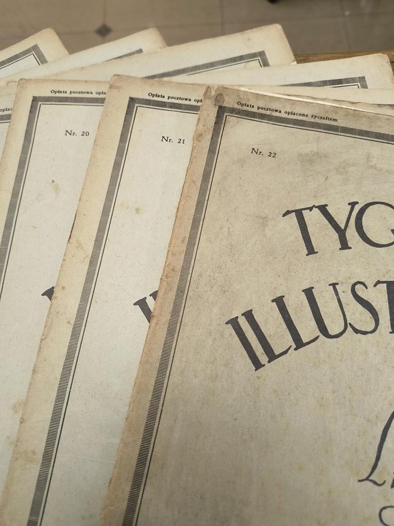 Zestaw czasopism "Tygodnik ilustrowny", lata: 1924-1925
