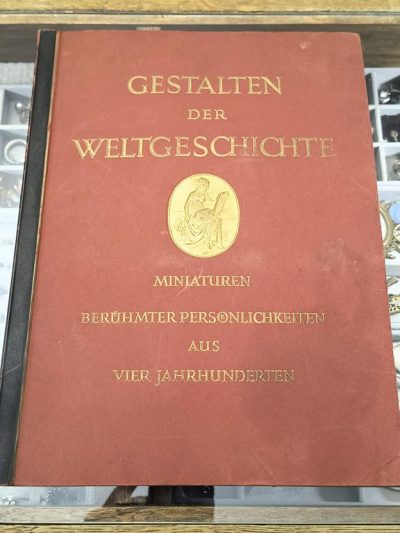 Książka "Gestalten der Weltgeschichte" - Postacie z historii świata, 1936 r.