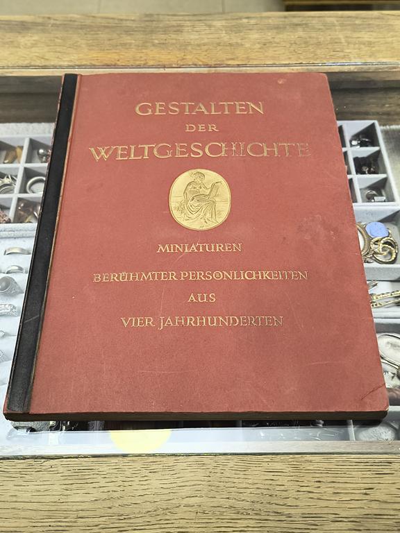 Książka "Gestalten der Weltgeschichte" - Postacie z historii świata, 1936 r.