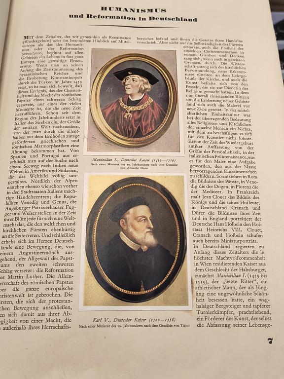 Książka "Gestalten der Weltgeschichte" - Postacie z historii świata, 1936 r.