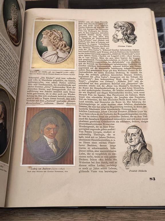 Książka "Gestalten der Weltgeschichte" - Postacie z historii świata, 1936 r.