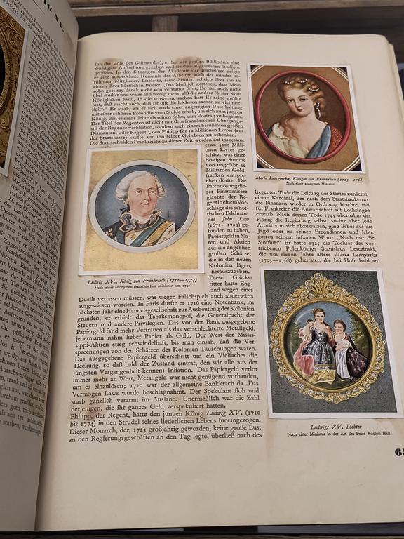 Książka "Gestalten der Weltgeschichte" - Postacie z historii świata, 1936 r.