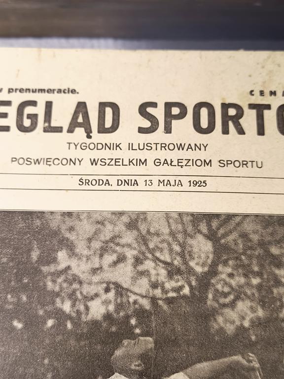 Czasopismo "Przegląd sportowy" - 3 numery z 1925 roku