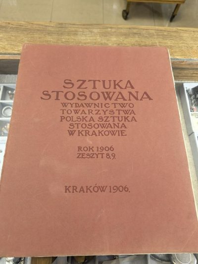 „SZTUKA STOSOWANA” – Kraków 1906, Zeszyt 8,9