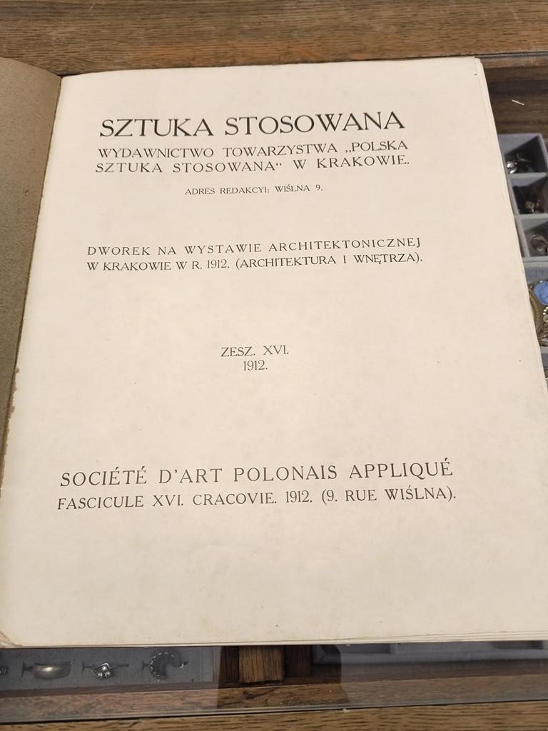 „SZTUKA STOSOWANA” – Dworek na Wystawie Architektury - Kraków 1912, Zeszyt XVI