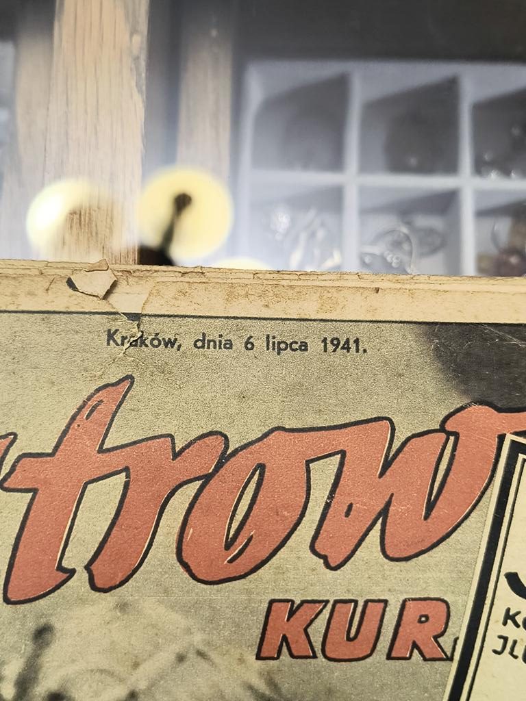 Czasopismo "ILUSTROWANY KURIER POLSKI" - Kraków, 6 lipca 1941