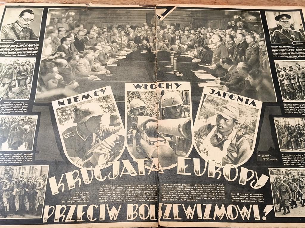 Czasopismo "ILUSTROWANY KURIER POLSKI" - Kraków, 6 lipca 1941