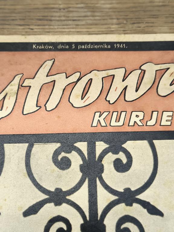 Czasopismo „ILUSTROWANY KURIER POLSKI” – Kraków, 5 października 1941