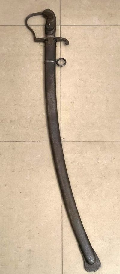 Oryginalna szabla pruska - artyleryjska