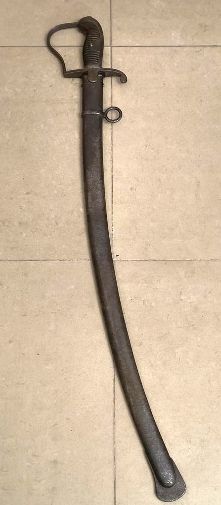 Oryginalna szabla pruska - artyleryjska
