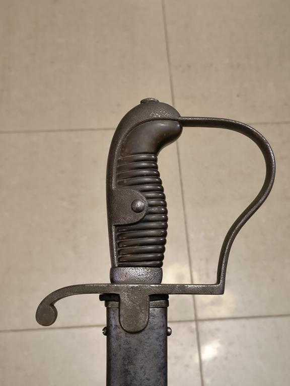 Oryginalna szabla pruska - artyleryjska