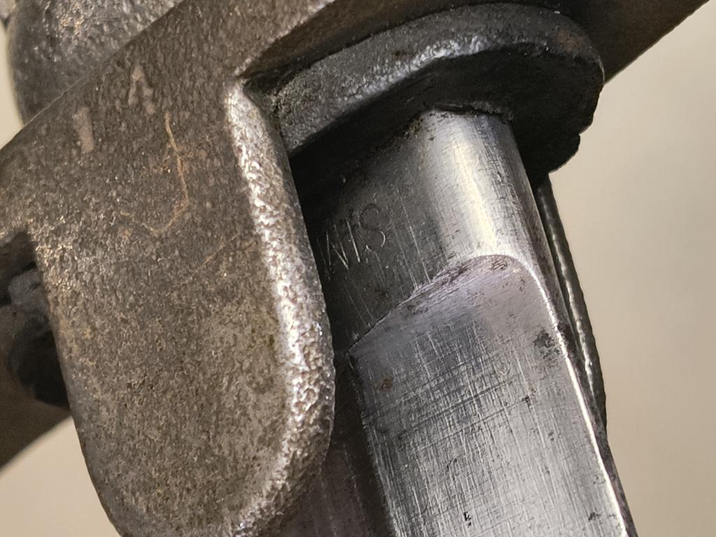 Oryginalna szabla pruska - artyleryjska