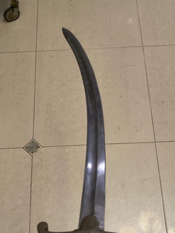 Oryginalna szabla pruska - artyleryjska