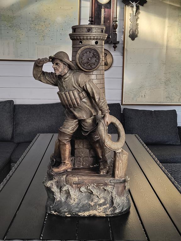 Zegar ceramiczny LATARNIK