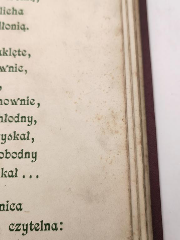 Książka "KWIATY I POEZJE" Maxymilian Fajans, Warszawa, 1883 r. - Wydanie z utworami Marii Konopnickiej i Adama Pługa - RZADKOŚĆ