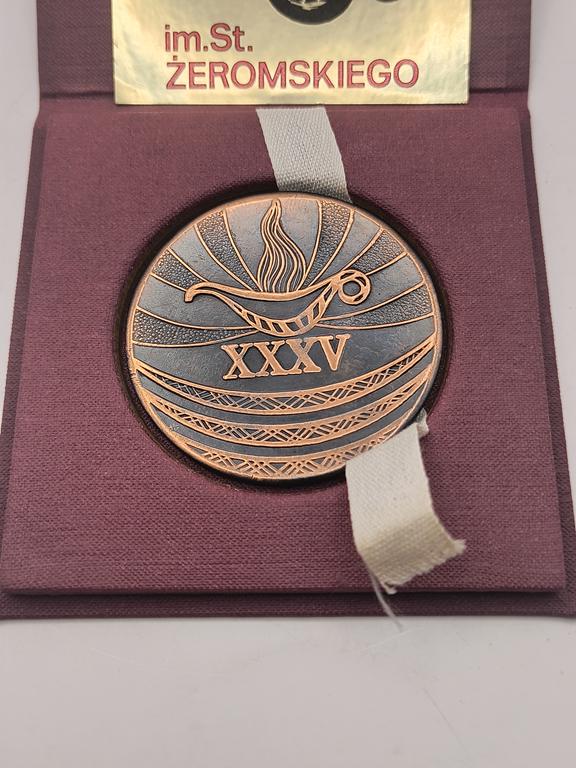 Medal - XXXV lat LO im. Stefana Żeromskiego w Bielsku-Białej - III Zjazd Absolwentów - 1986 r.