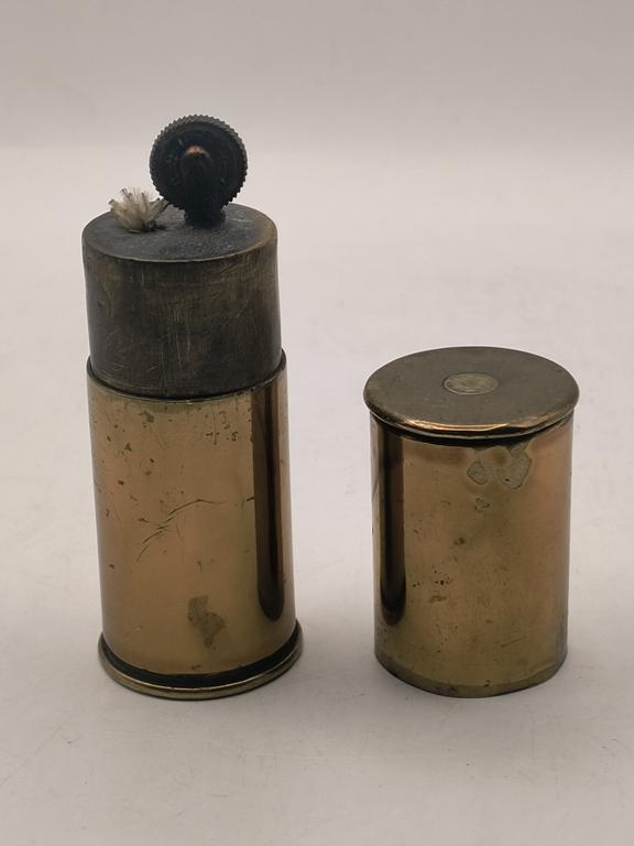 Stara zapalniczka miedziana