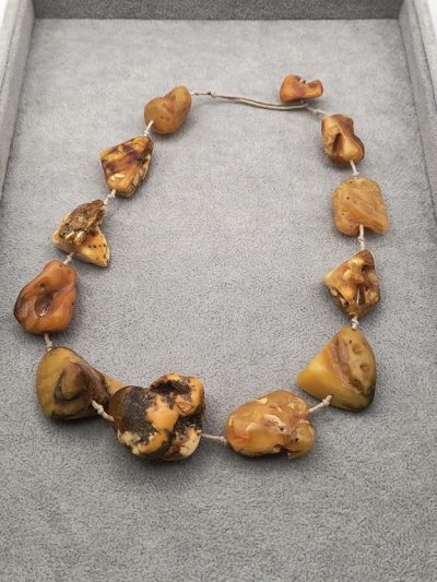 Naszyjnik z bursztynu naturalnego