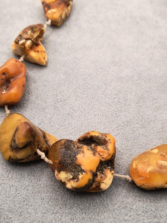 Naszyjnik z bursztynu naturalnego