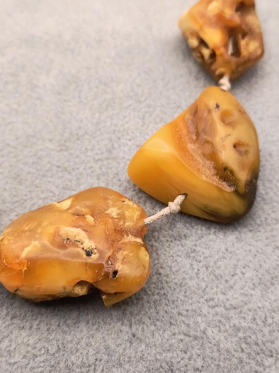 Naszyjnik z bursztynu naturalnego