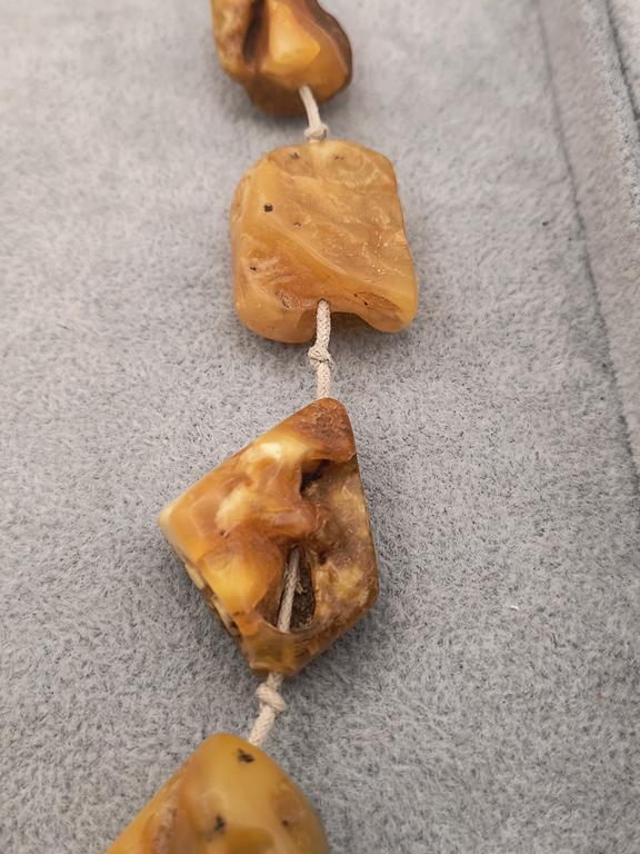 Naszyjnik z bursztynu naturalnego