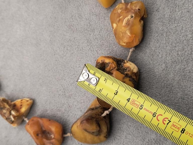 Naszyjnik z bursztynu naturalnego