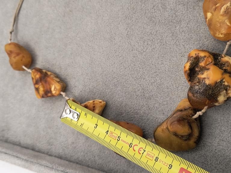 Naszyjnik z bursztynu naturalnego