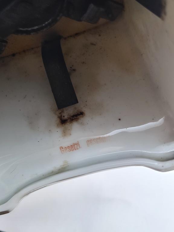 Porcelanowy młynek do kawy - LEINBROCK'S Ideal D.R.G.M.