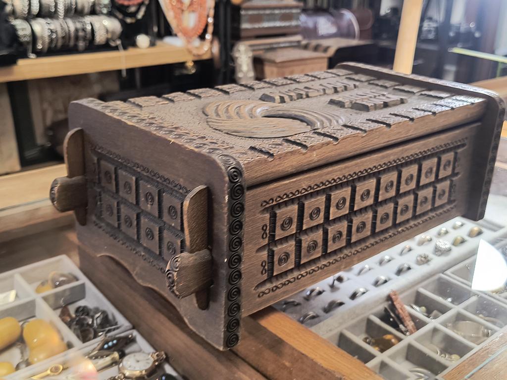 Szkatułka drewniana BIELSKO-BIAŁA - WOOLMARK