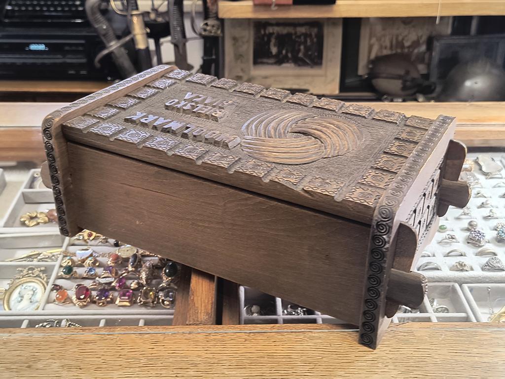 Szkatułka drewniana BIELSKO-BIAŁA - WOOLMARK