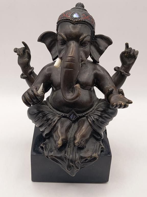 Figurka z brązu GANESHA