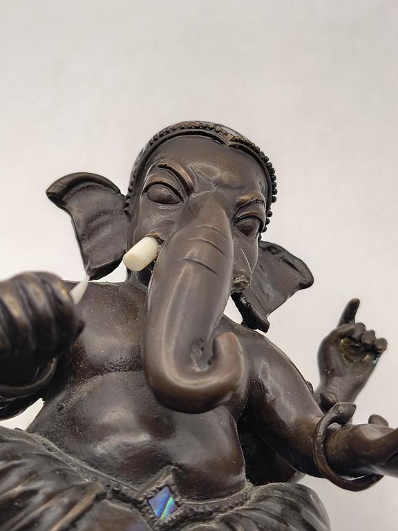 Figurka z brązu GANESHA