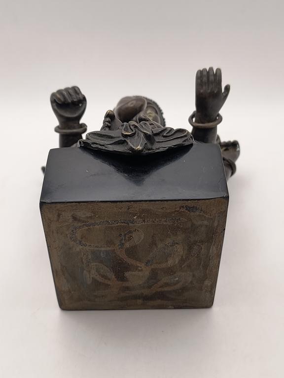 Figurka z brązu GANESHA