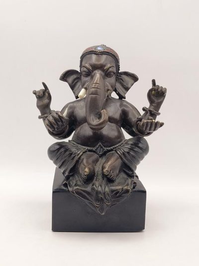 Figurka z brązu GANESHA